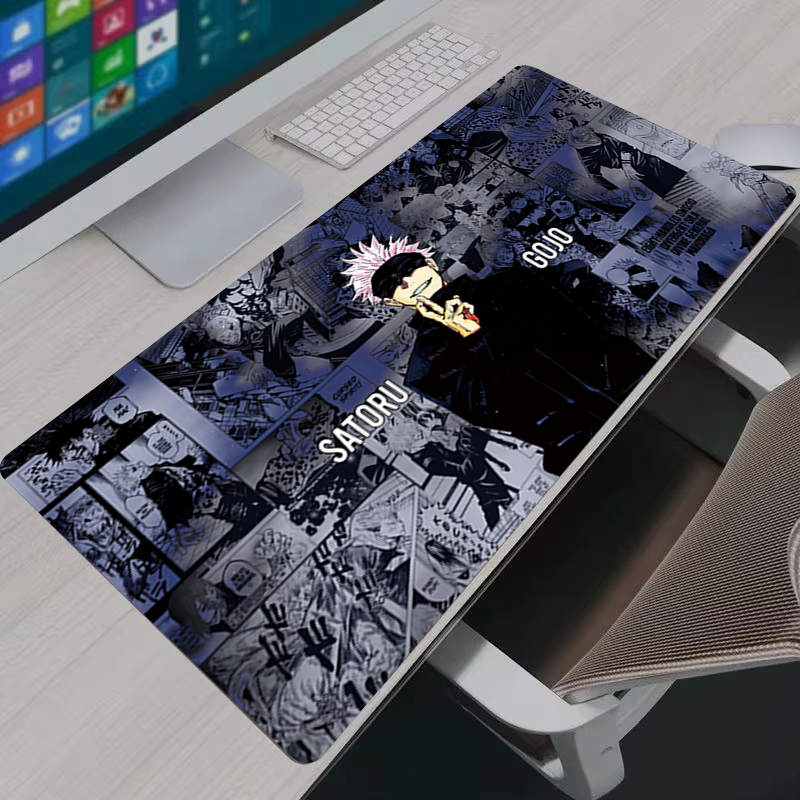 Gaming Keyboard Nearby - Muismat Cool Anime Jujutsu Kaisen Gojo