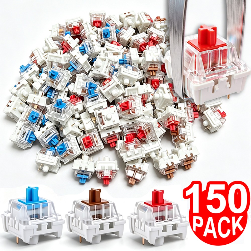 1-150 Stuks 3 Pin DIY Mechanis - Keyboard Gaming Blue Switch recensie en prijs
