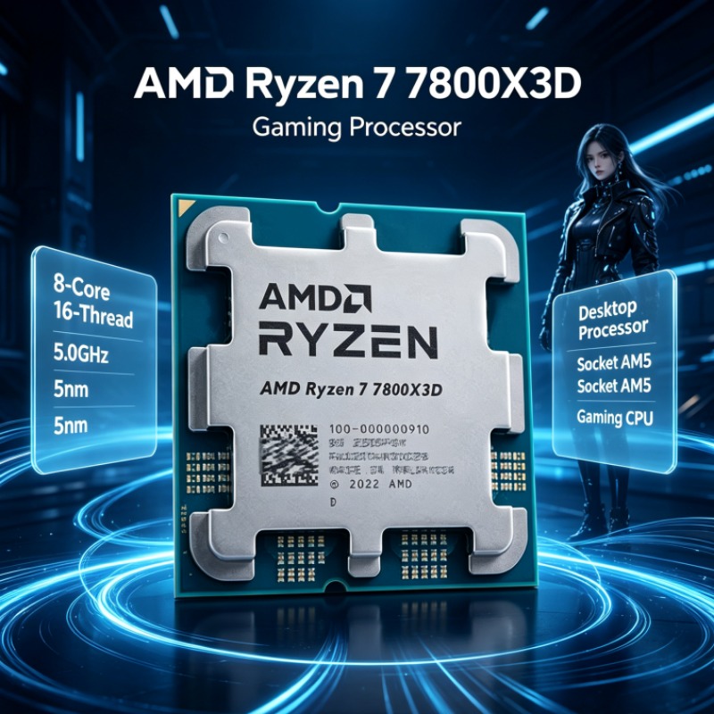 Ryzen 7 7800X3D AMD Desktop CP - Amd Cpu Ryzen 7 recensie en prijs