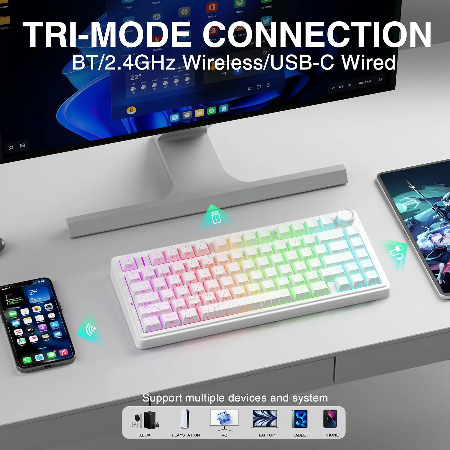 AULA F75 HE Magnetisch toetsen - Gaming Keyboard No Rgb recensie en prijs